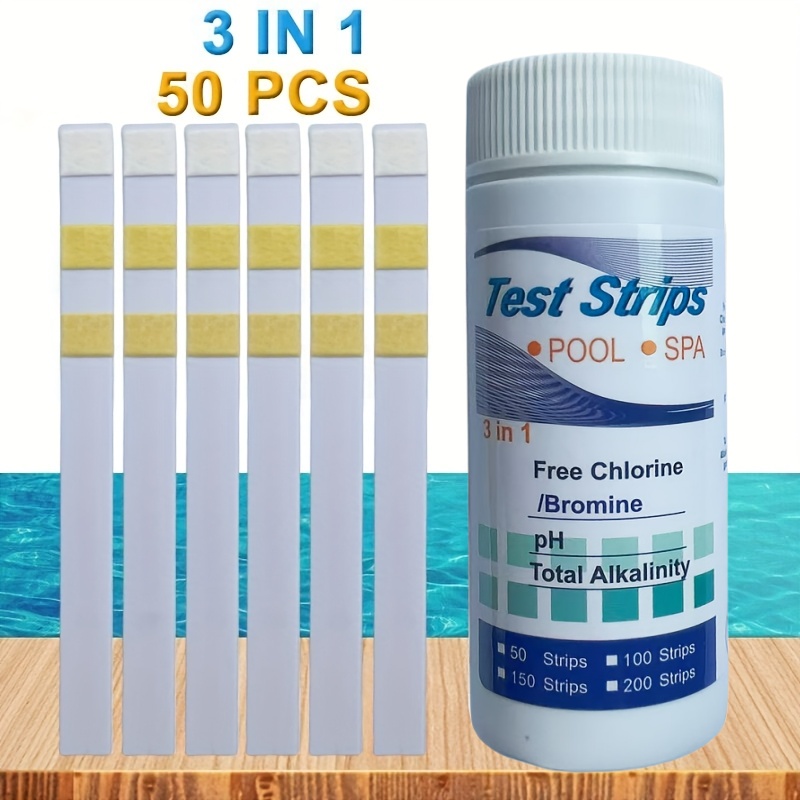 Ph Strip Test - Chlor-PH-Teststreifen SPA Schwimmbad Aquarium Fischbecken Wassertestpapier