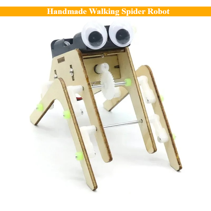 Science Project Robot - Fantasie DIY handgemachte Walking Spider Roboter