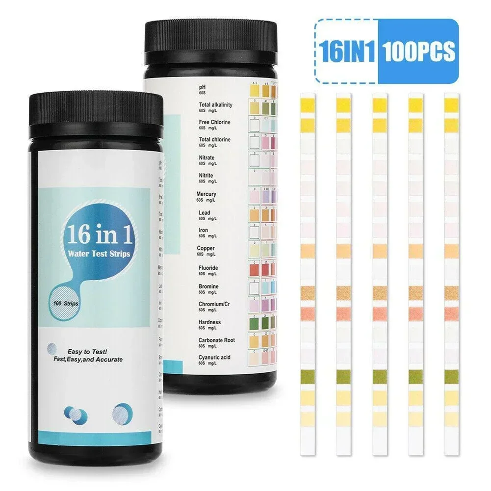 Ph Strip Test - 16 In 1 Trinkwasser Test Kit