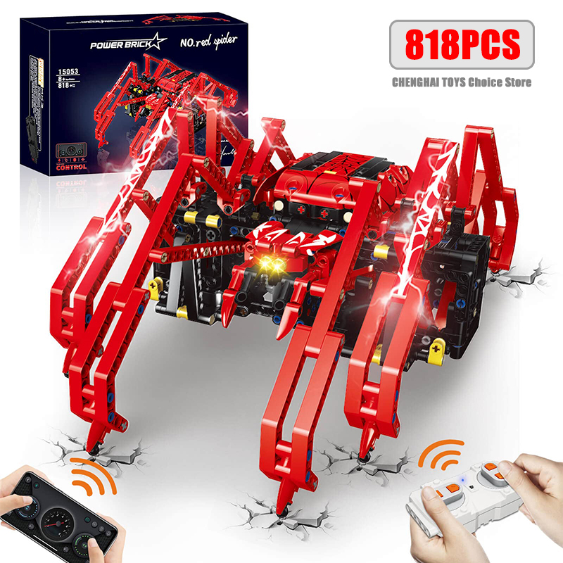 Science Project Robot - 818 Stück Fernbedienung Red Spider STEM