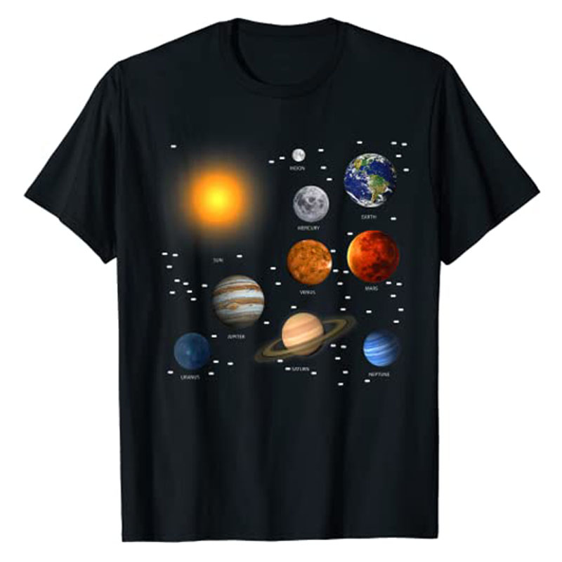Hobby Is Science - Unser Sonnensystem, Wissenschaft Bildung T-Shirt Raum
