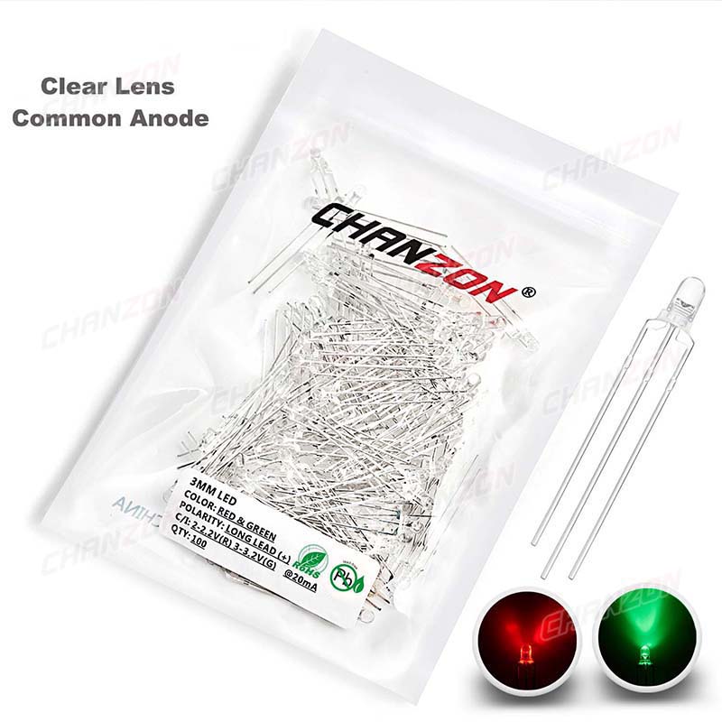 Zweifarbige 3 mm LED-Leuchtdio – Hobby Is Science Bewertung und Preis