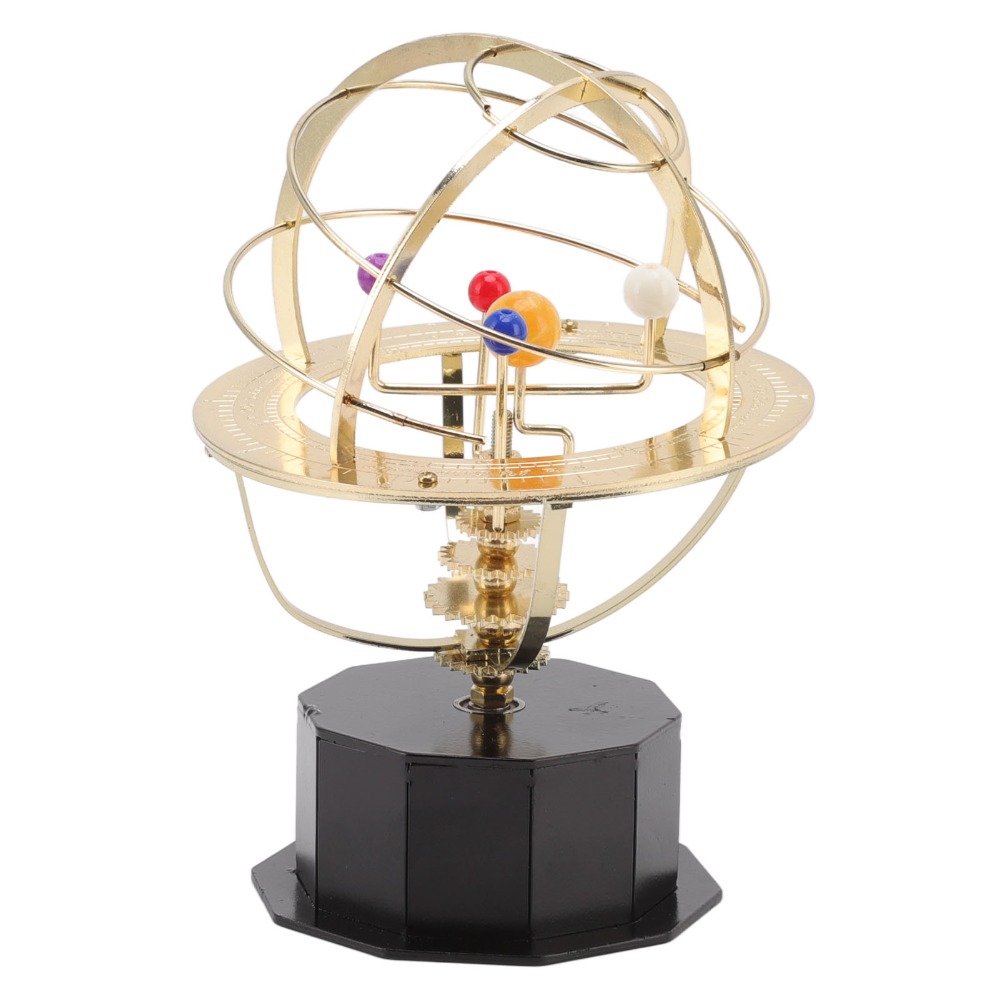 Goldfarbenes Eisen-Sonnensyste – Solar System Orrery Bewertung und Preis