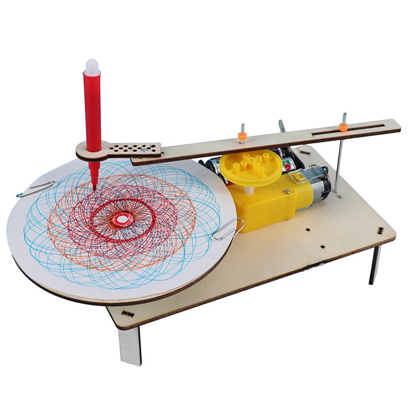 1-3 Stück DIY Holz-Elektro-Plo – Science Project Robot Bewertung und Preis