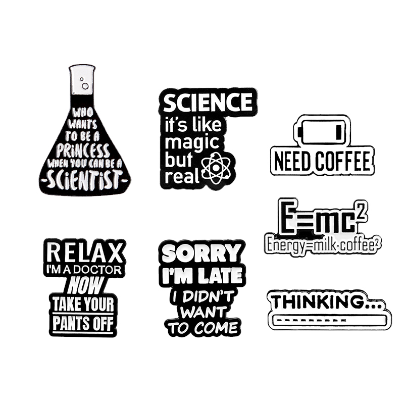 Kaffee Zeit Emaille Pin Wissen – Science Buddies Bewertung und Preis