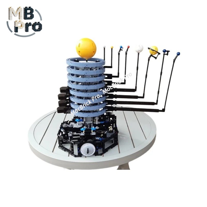 Einzigartiges DIY MOC-Set, Mec – Solar System Orrery Bewertung und Preis